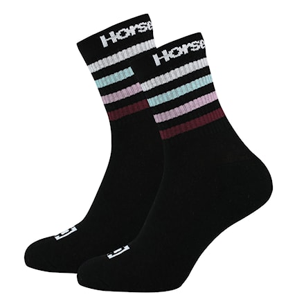 Ponožky Horsefeathers Sonja black 2024 - 1