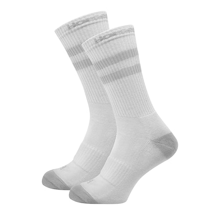 Ponožky Horsefeathers Taric white 2020 - 1