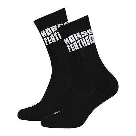 Ponožky Horsefeathers Winona black 2024 - 1