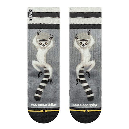 Ponožky MERGE4 Youth Ring-Tailed lemur 2021 - 1