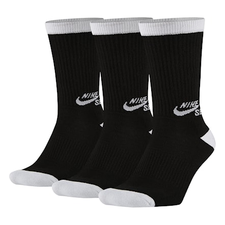 Ponožky Nike SB Crew black/white 2017 - 1