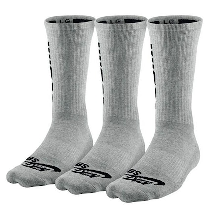 Socks Nike SB Nike Sb 3Ppk Crew grey 2014 - 1