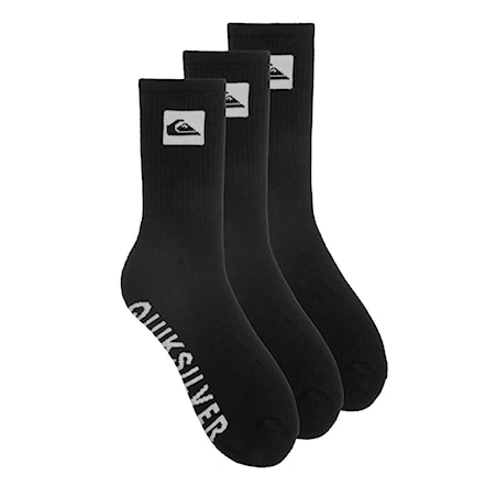 Ponožky Quiksilver 3 Pack Crew black 2017 - 1