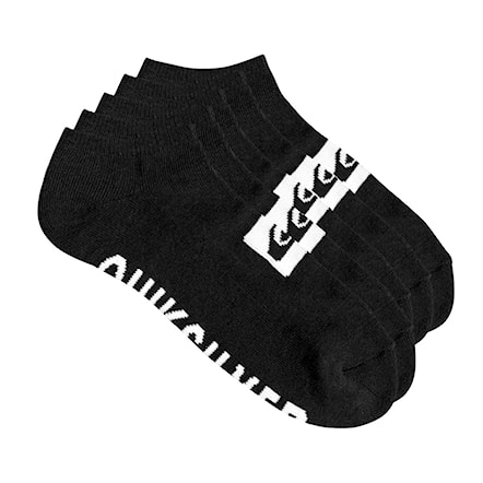 Socks Quiksilver 5 Ankle Pack black 2024 - 1