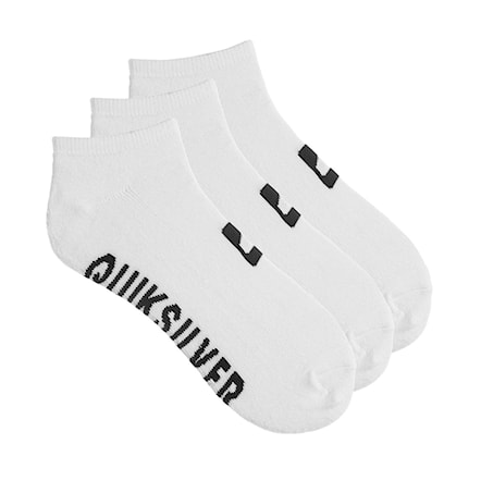 Socks Quiksilver Ankle Pack white 2017 - 1