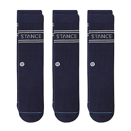 Socks Stance Basic 3 Pack Crew navy 2024 - 1