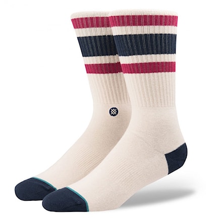 Socks Stance Boyd 3 white/red 2018 - 1