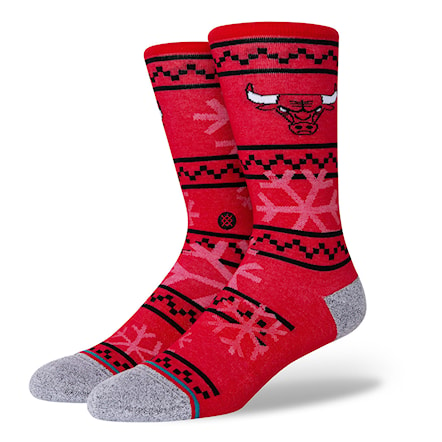 Socks Stance Bulls Frosted 2 red 2021 - 1
