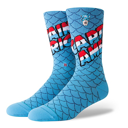 Ponožky Stance Captain America blue 2018 - 1