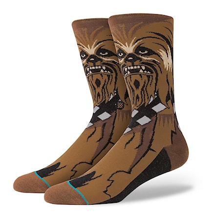 Ponožky Stance Chewie brown 2018 - 1