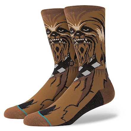 Ponožky Stance Chewie brown 2017 - 1