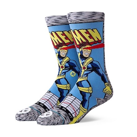 Ponožky Stance Cyclops Comic grey 2019 - 1
