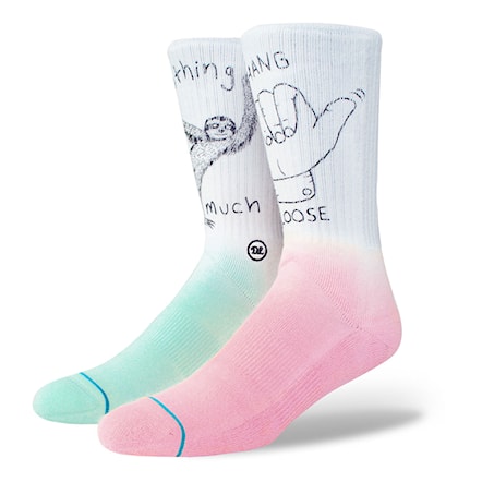 Ponožky Stance Danlu white 2018 - 1