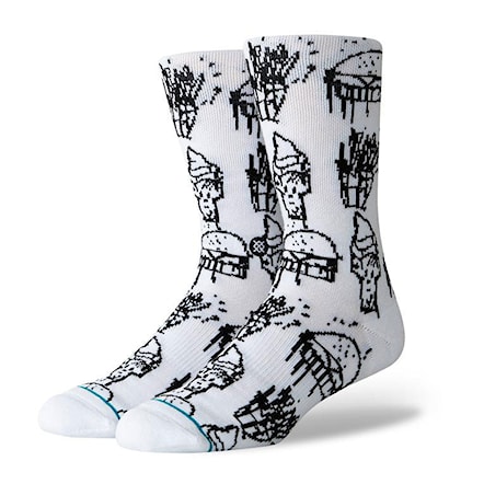 Socks Stance Delight white 2019 - 1