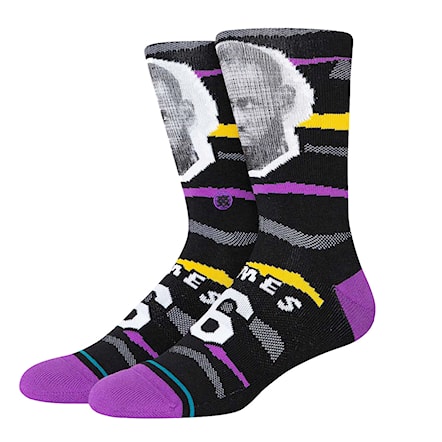 Socks Stance Faxed Lebron black 2024 - 1
