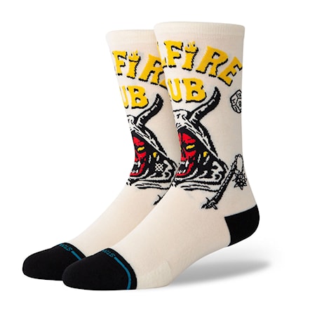 Socks Stance Hellfire vintage white - 1