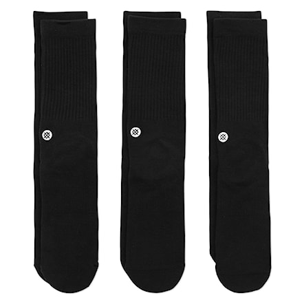 Ponožky Stance Icon 3 Pack black 2022 - 1