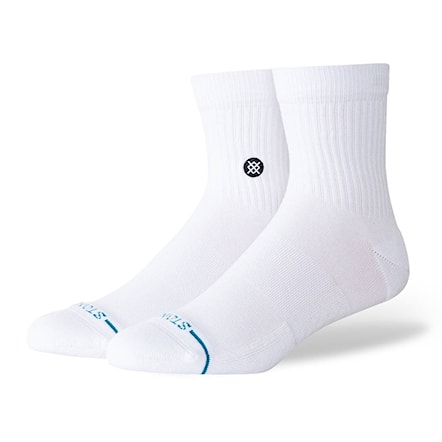 Ponožky Stance Icon Quarter 3 pack white - 2