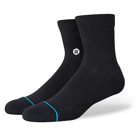 Ponožky Stance Icon Quarter black 2023 - 1