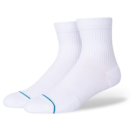 Socks Stance Icon Quarter white 2023 - 1