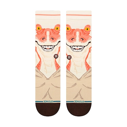 Socks Stance Jar Jar Crew vintage white - 2