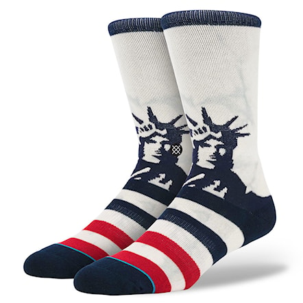 Ponožky Stance Lady Liberty white 2016 - 1