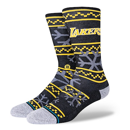 Socks Stance Lakers Frosted 2 black 2021 - 1