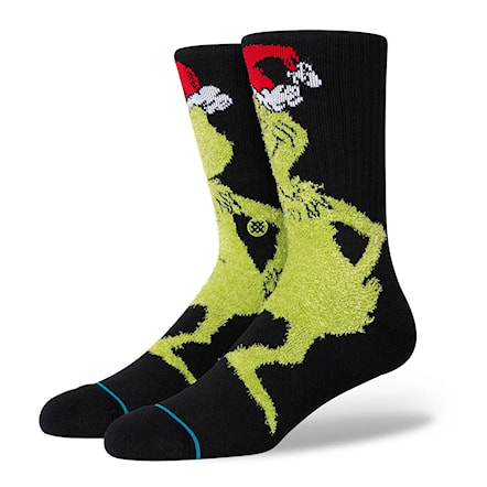 Ponožky Stance Mr Grinch black 2021 - 1