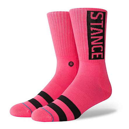 Socks Stance Og neon pink 2018 - 1