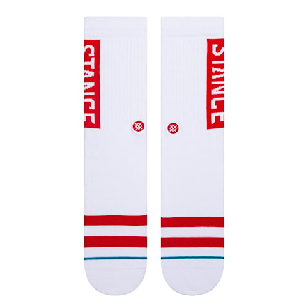 Ponožky Stance OG white/red - 2