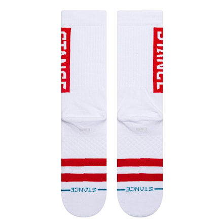 Ponožky Stance OG white/red - 3