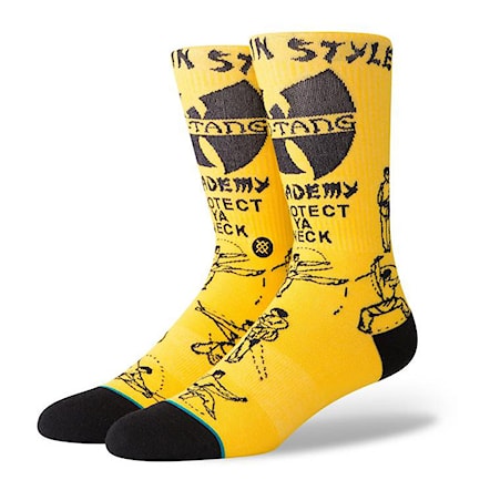 Ponožky Stance Protect Ya Neck yellow 2018 - 1