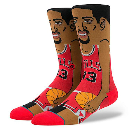 Ponožky Stance Scottie Pippen red 2016 - 1
