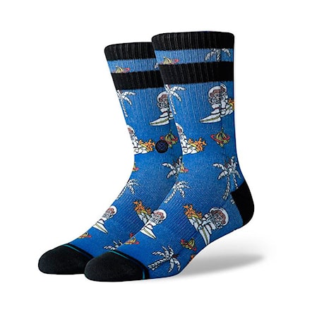 Ponožky Stance Space Monkey blue 2019 - 1