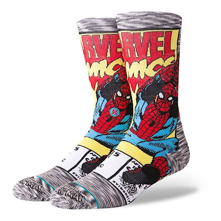 Socks Stance Spiderman Comic grey 2018 - 1