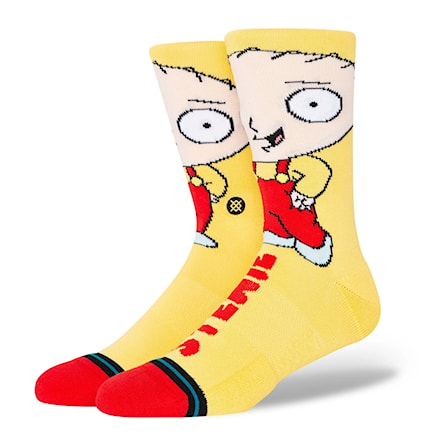 Ponožky Stance Stewie yellow 2024 - 1