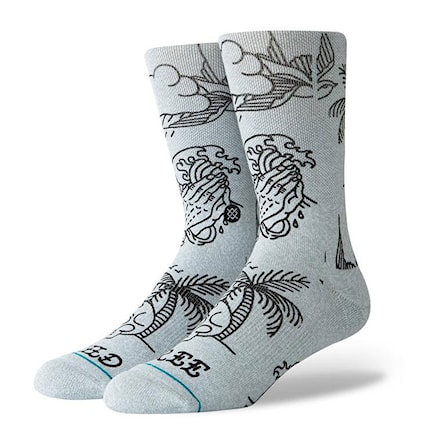 Socks Stance Wild And Free heather grey 2019 - 1