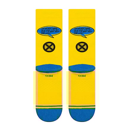 Socks Stance Wolverine Crew yellow 2025 - 3