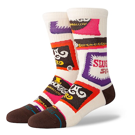 Ponožky Stance Wonka Bars brown 2024 - 1
