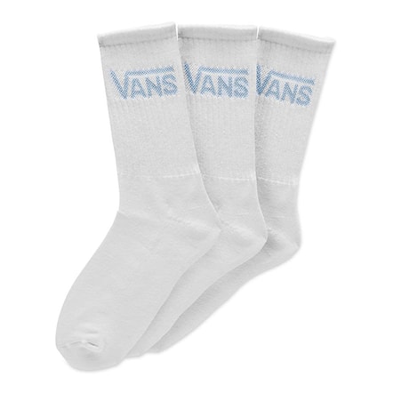 Socks Vans Basic Crew Wms white/baby blue 2018 - 1