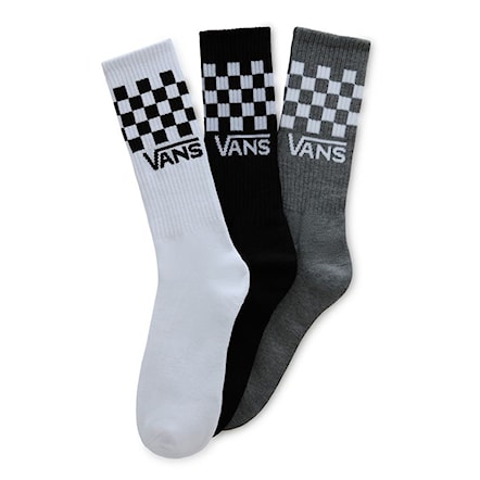 Ponožky Vans Classic Check Crew black/white 2024 - 1