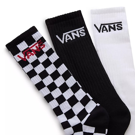 Ponožky Vans Classic Crew black/white 2024 - 2