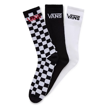 Ponožky Vans Classic Crew black/white 2024 - 1