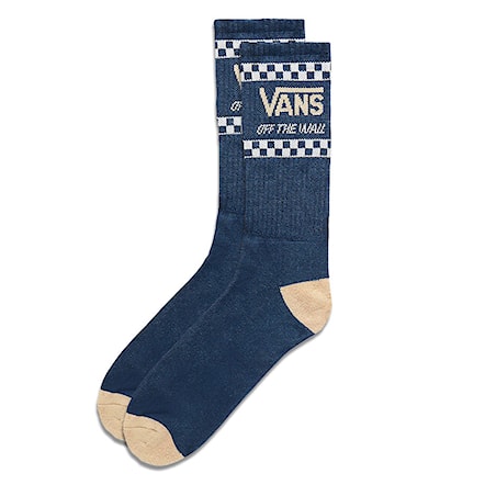 Ponožky Vans Crossed Sticks Crew dress blues/white 2018 - 1
