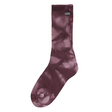 Socks Vans Wm Tie Dyed Crew Sock fudge 2023 - 1