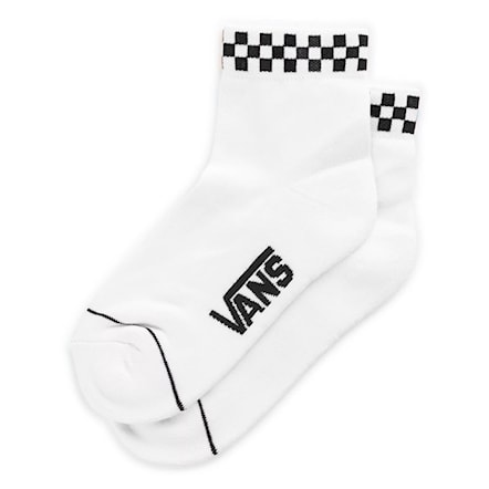 Ponožky Vans Wms Peek A Check Crew white/black 2020 - 1