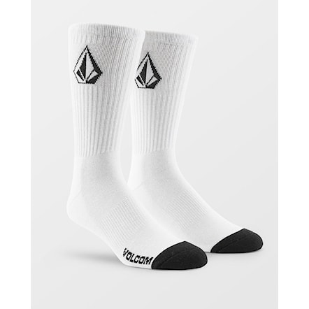 Ponožky Volcom Full Stone Sock 3Pk white 2026 - 3