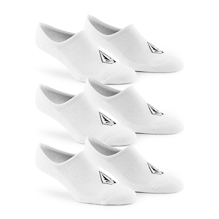 Ponožky Volcom Stones NSHW Sock 3Pk white 2024 - 1