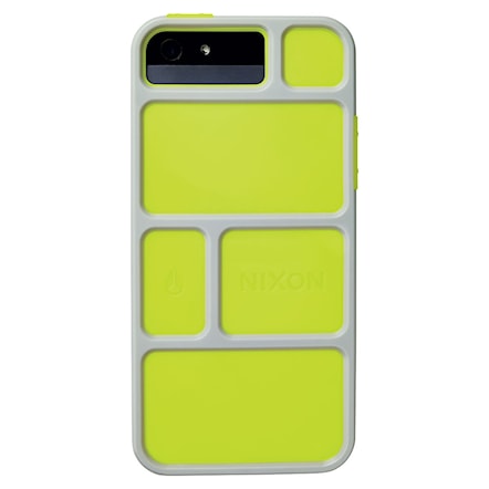School Case Nixon Gridlock Iphone 5 grey/yellow 2015 - 1