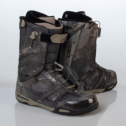 Snowboard Boots Flow Rift Quick Fit sand/denim 2013 - 1